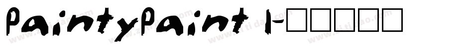 PaintyPaint 1字体转换